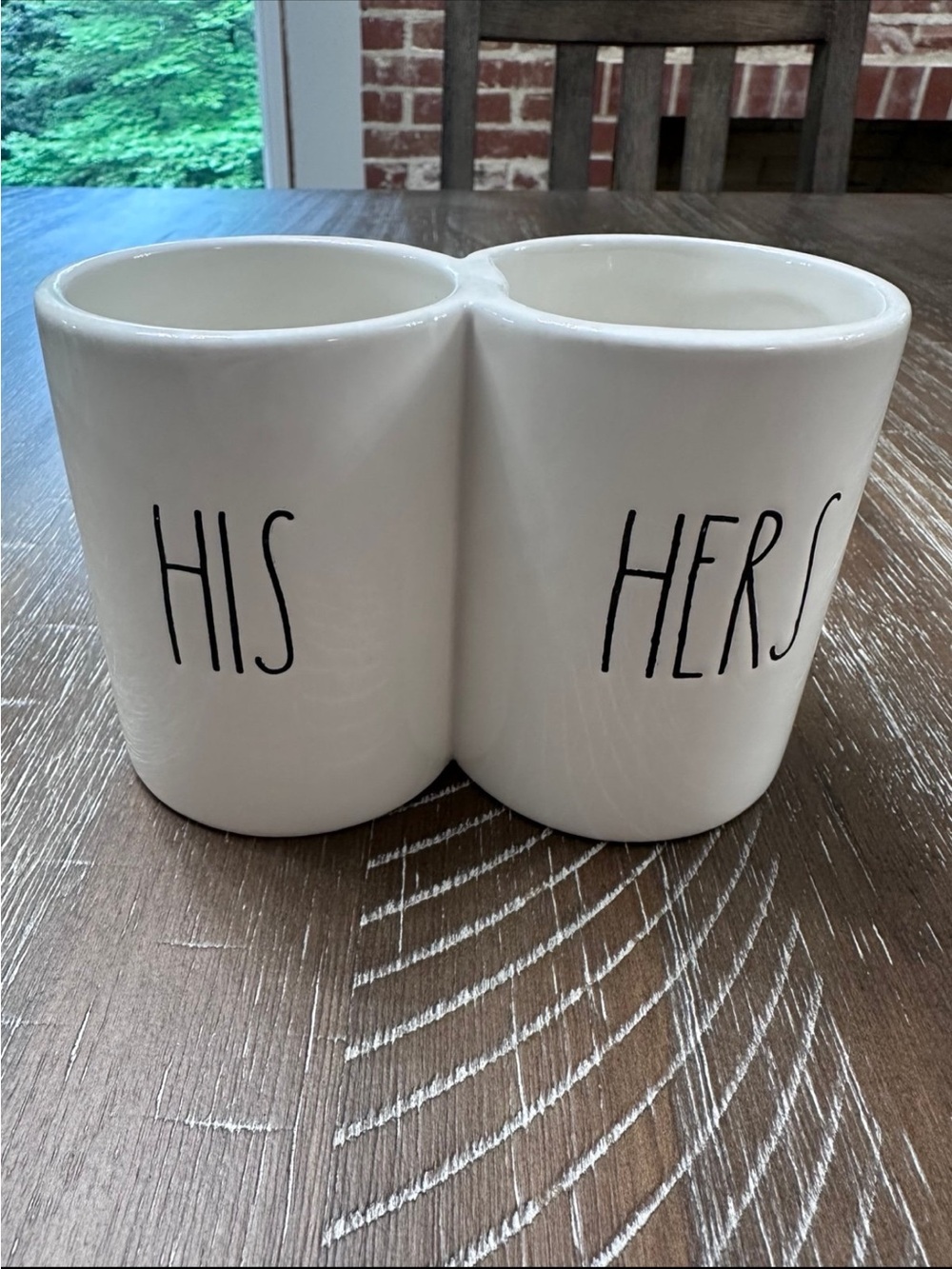 His & Hers White Rae Dun Set